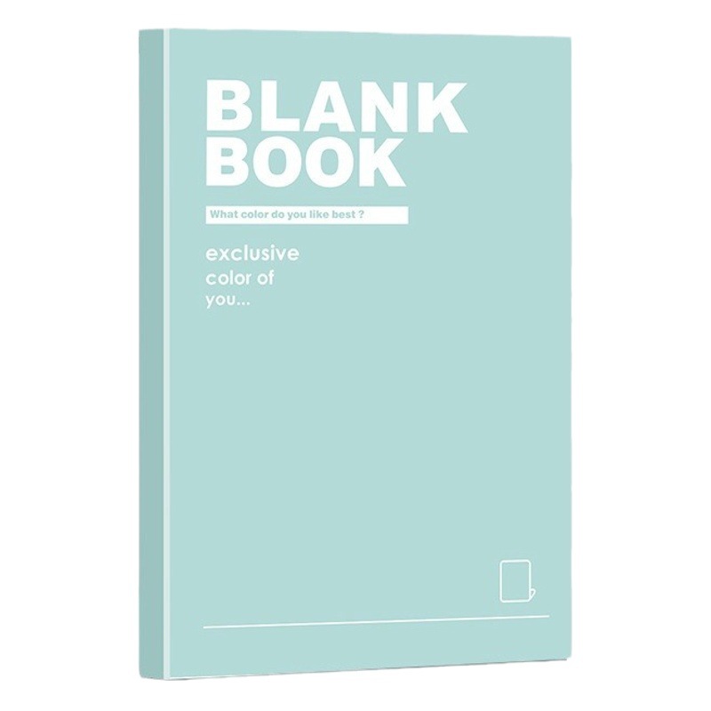 Simple en blanco B5 cuaderno de notas de estudiante de alto aspecto de la escuela secundaria cuaderno de línea horizontal al por mayor
