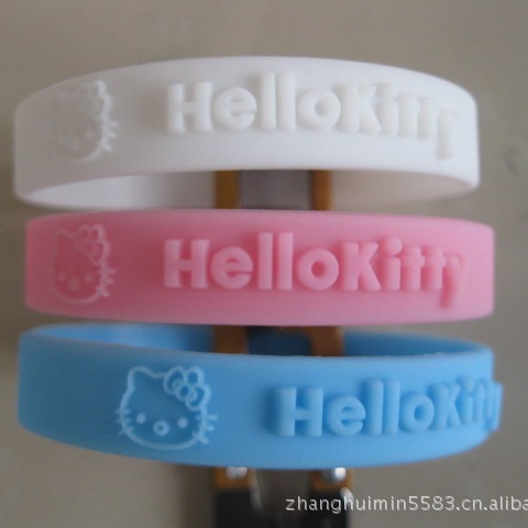 新款硅胶手环,硅胶手镯,/猫驱蚊/驱蚊手镯 淘宝赠品 批发