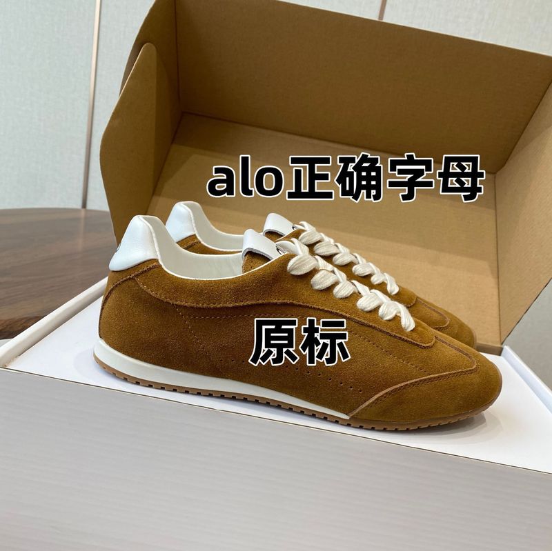 【金智秀同款】alo复古德训鞋休闲鞋Sunset Sneaker平底阿甘鞋女|undefined