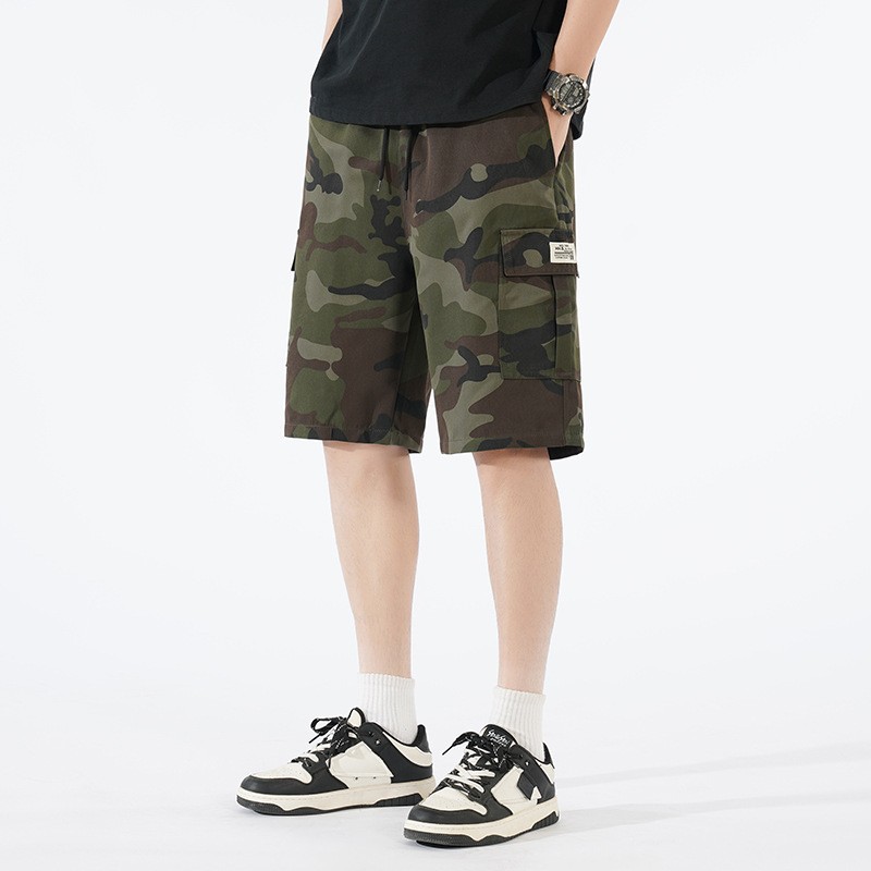 Pantalones cortos europeos para hombres, ropa deportiva casual, pantalones de camuflaje para correr, pantalones de secado rápido, comercio exterior, pantalones de playa para hombres transfronterizos image 8
