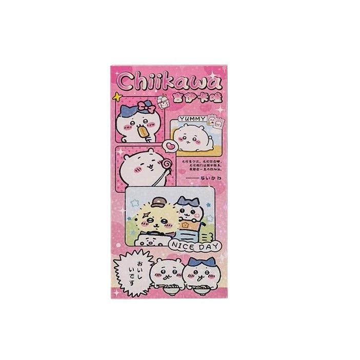 Пост-ит Jiikawa Jiikawa набор заметок заметка для студентов офисное сообщение Jiikawa