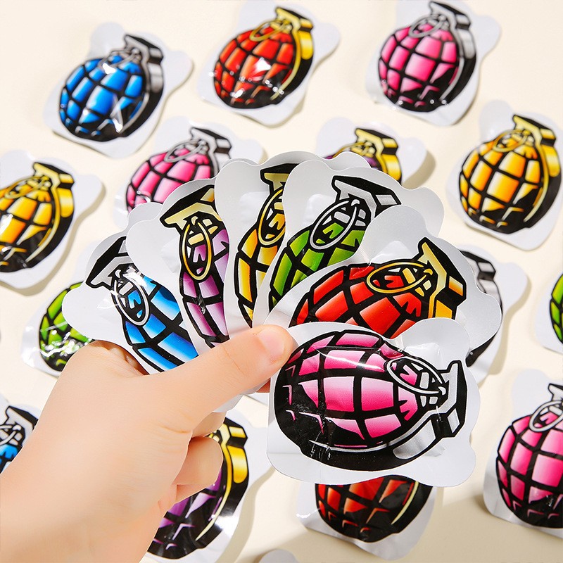 Tiktok-Style Realistic Self-Explosive Grenade Prank Toy for Kids, Funny Prank Scare Pack Wholesale