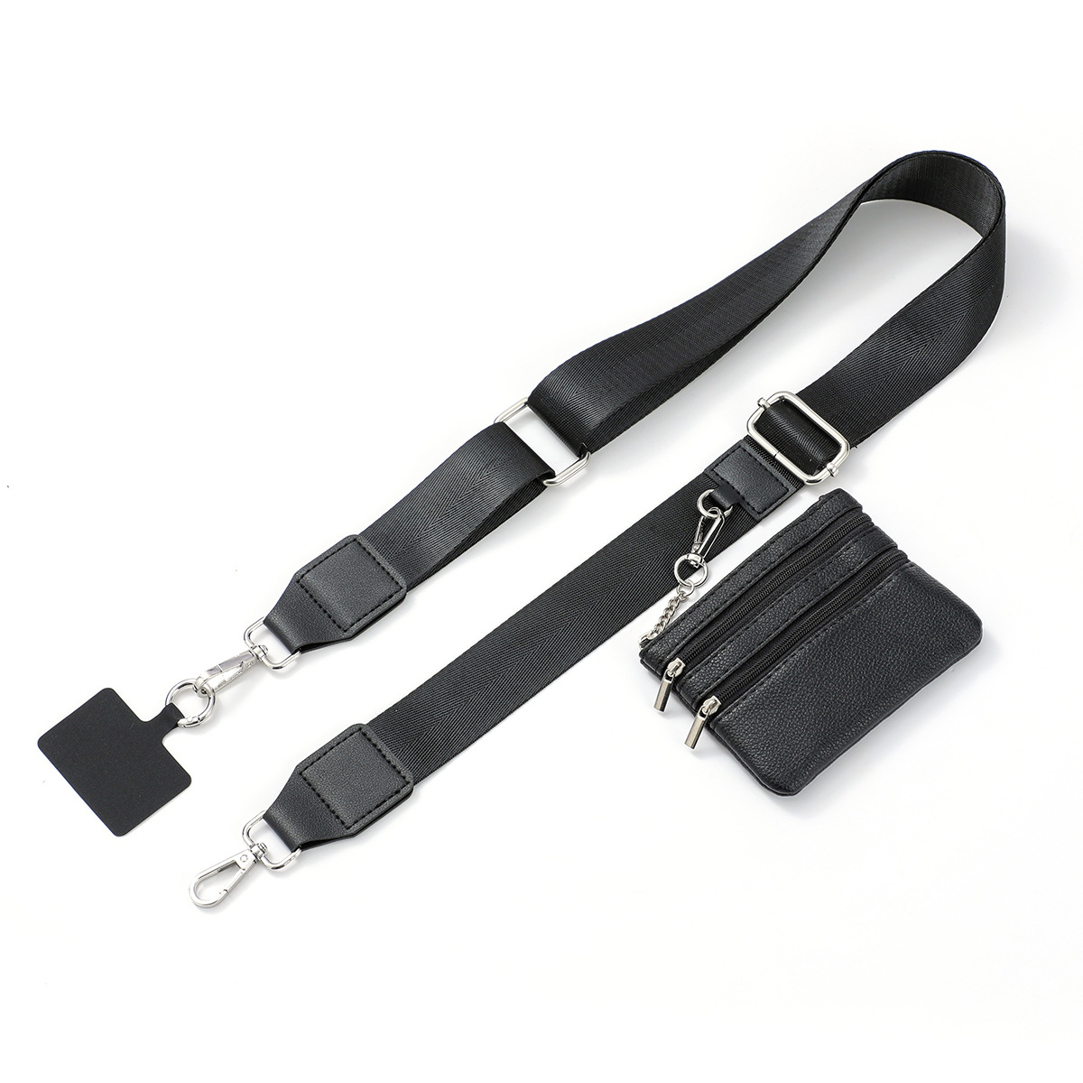 135g Weight Mobile Phone Lanyard Classification 1 Piece Quantity Polyester, Metal Button Material Lattice, Leopard Pattern Casual Style 1 Piece Casual Lattice Leopard Polyester Metal Button Mobile Phone Lanyard 无