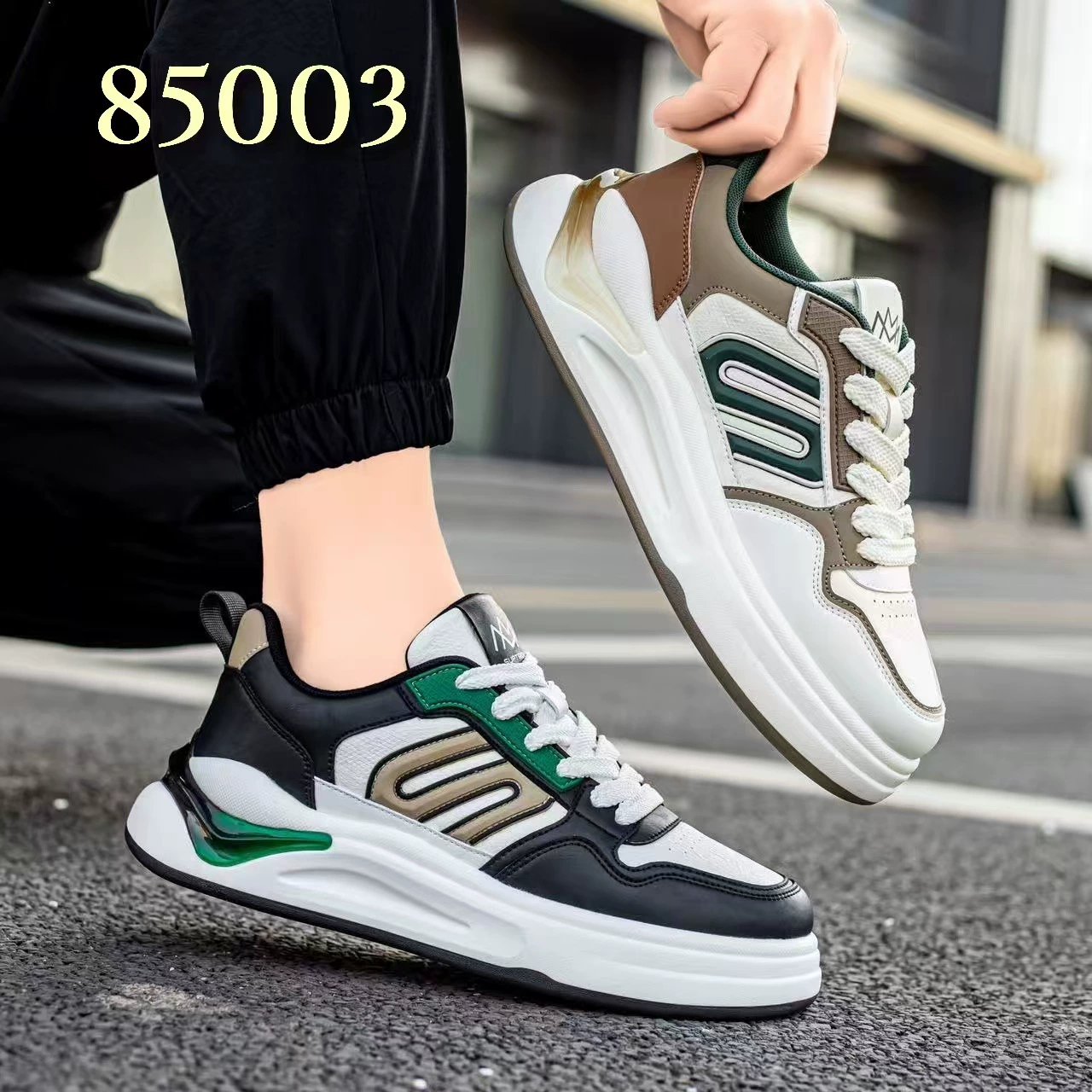 Новая модная мужская обувь новая пешеходная повседневная спортивная обувь