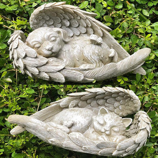 Angel Pet Statue���⿨ͨ��ʹ��؈��[����֬����o��Ĺ��
