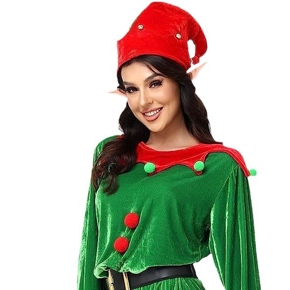 Kerst kinderkleding jongens en meisjes ouder kind kleding Cosplay schattige groene elf kleuterschool optreden kostuums_voghion.com