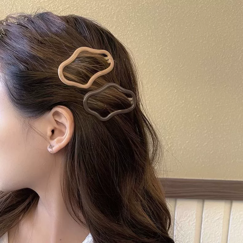 Зажим для волос Hairgrip (TikTok) милый детский заколка для взрослых, 6 см, assorted colors