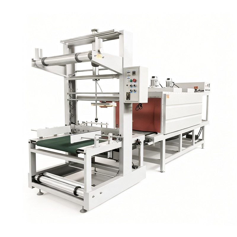 Muñeco tipo máquina de envasado de película termorretráctil máquina de sellado termoplástico máquina de sellado automático máquina de corte contractor suministro