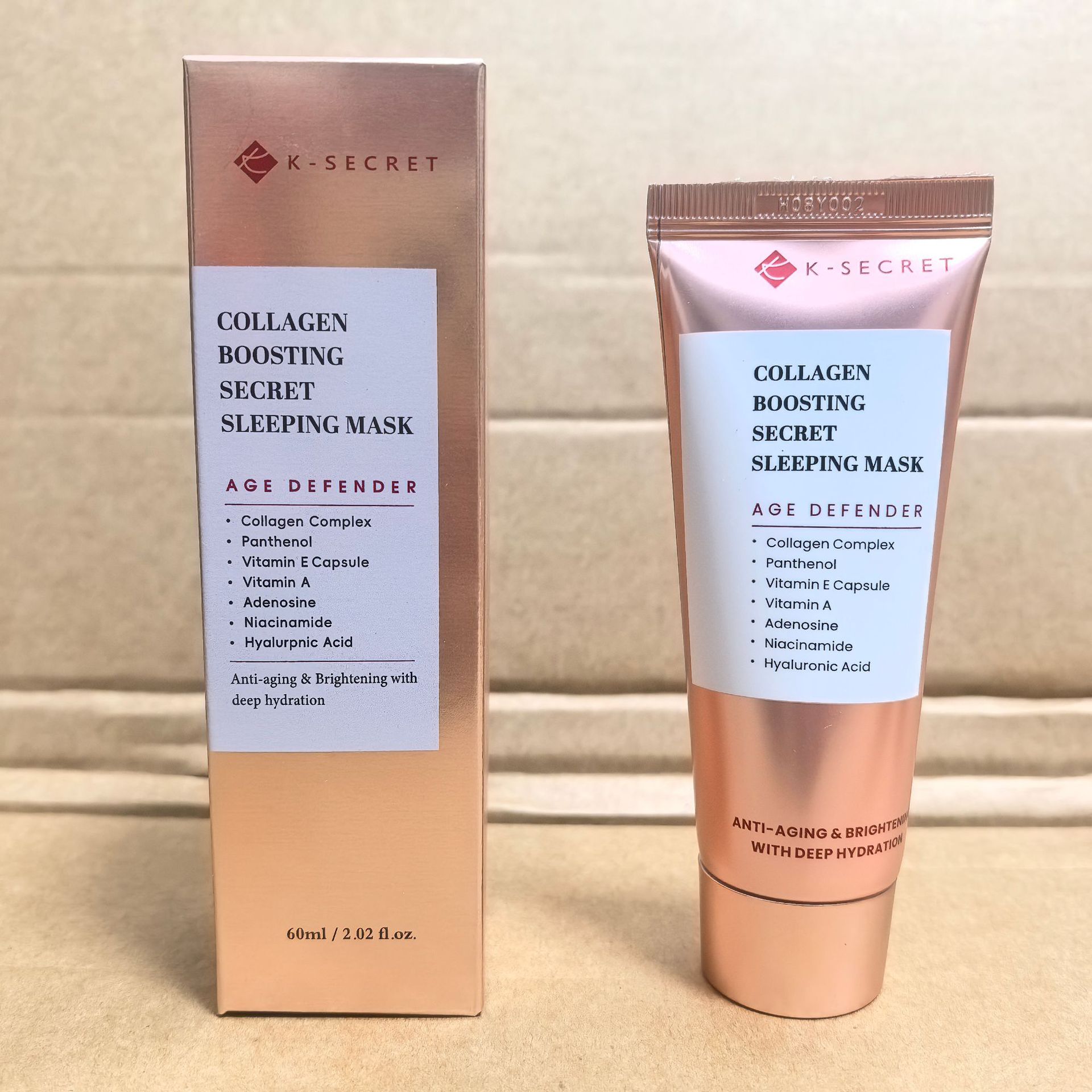 로즈 골드 슬리핑 마스크 60ml