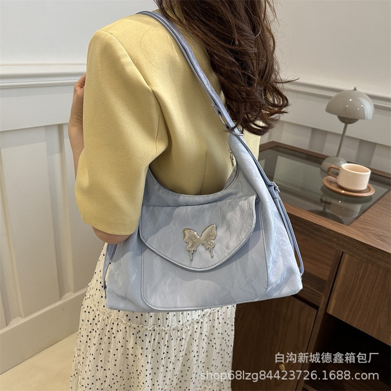 Korean Style Large Capacity Tote Bag Women's Bag 2024 New Fa..