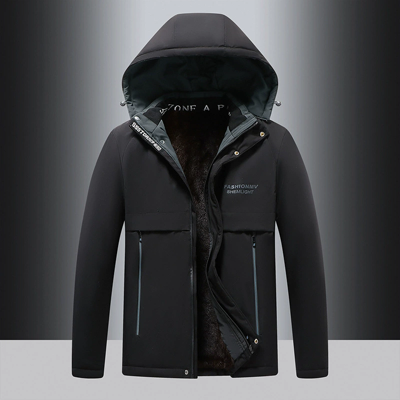 Холодостойкая теплая куртка хлопчатобумажная мужская зимняя куртка