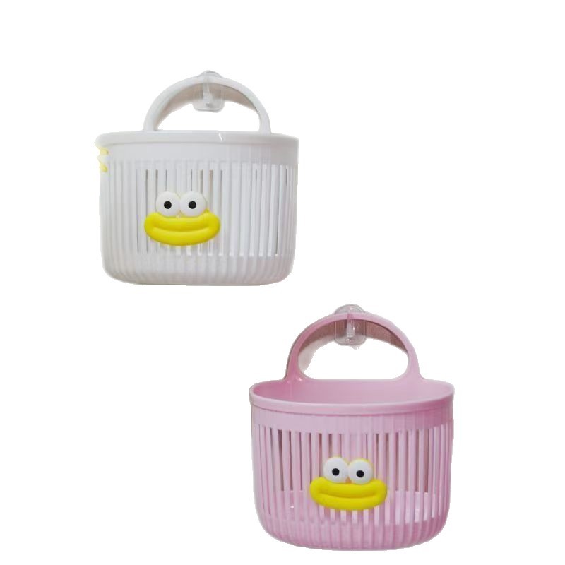 Cesta colgante pequeña multifuncional para baño, cesta de almacenamiento de toallas usadas, cesta colgante de pared para dormitorio y cocina