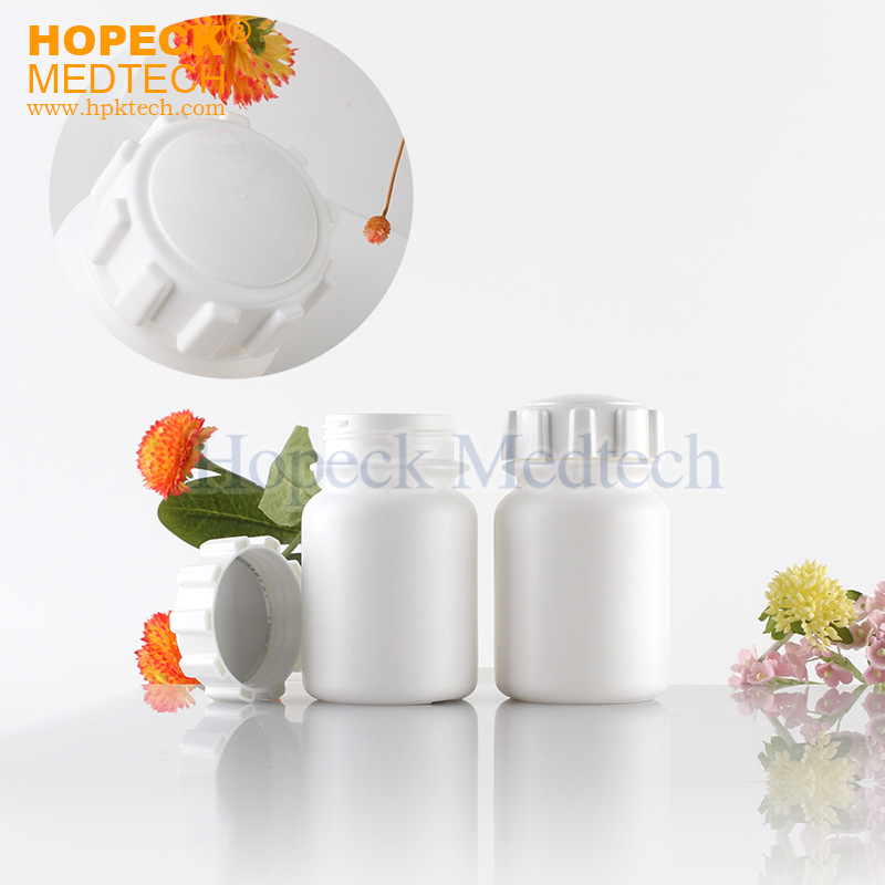 期货HOPECK药瓶片剂样品瓶胶囊瓶大容量白色透明塑料瓶子保健品瓶