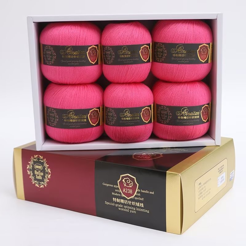 三利毛线正品开司米澳赛塔尼238/3手编细羊绒毛线羊机织绒线精纺