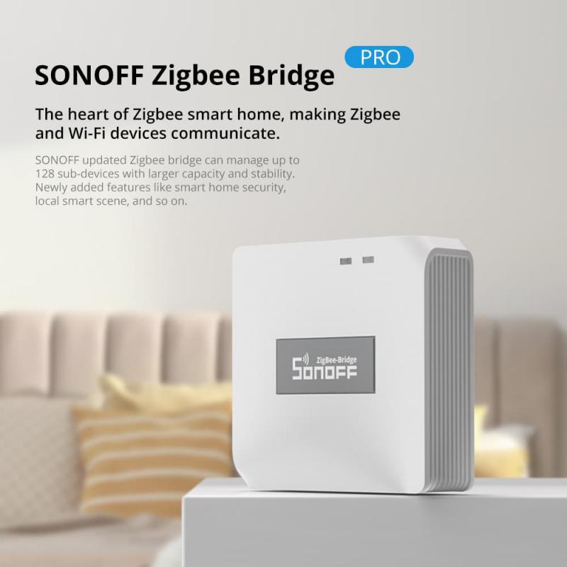 SONOFF ZB Bridge-Pro无线智能网关Zigbee 3.0远程控制语音易微联