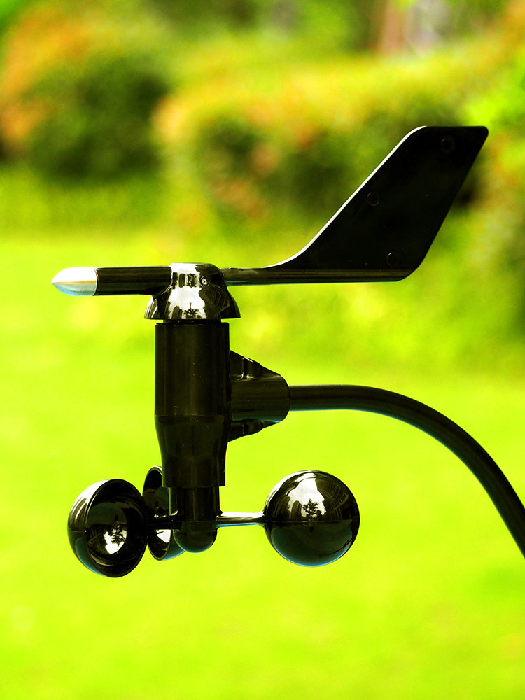 新款三杯式风力变送器风标别墅楼顶船用RS485 2合1风速风向传感器