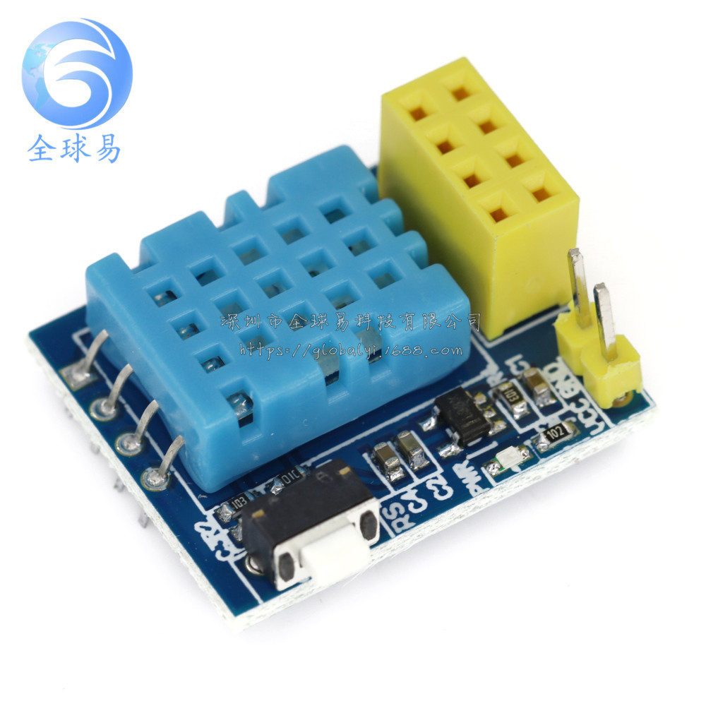 Esp8266 Esp-01 Esp-01S Dh T11 Temperature and Humidity Wifi Node Module ...