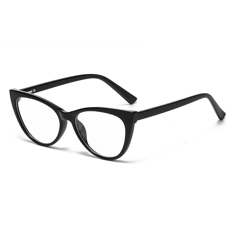 Sensación de luz, cambio de color, anti-luz azul, ojo de gato retro transfronterizo, pierna de resorte, miopía sin maquillaje, gafas de miopía ultraligeras de moda image 5