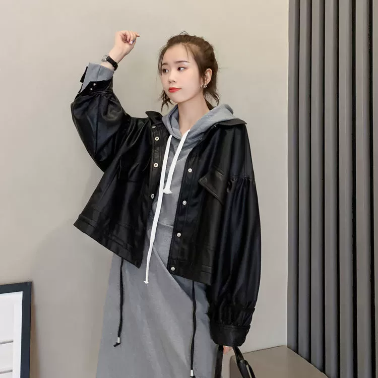 Brown jacket, Korean style, for teenagers