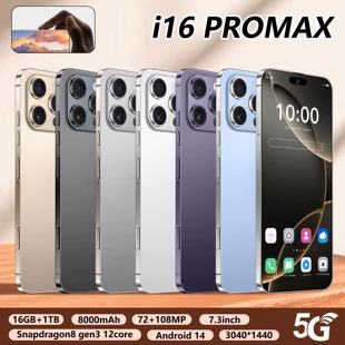 Мобильный телефон Pro, умные часы, Intel Core i16, 16 Pro Max, 4G, G3, Android, 3''