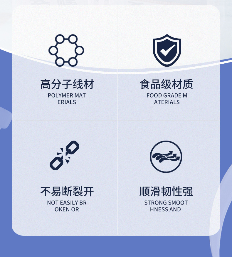便携装牙线棒50只一盒标准随身盒独立包装超细家庭装一次性牙线棒