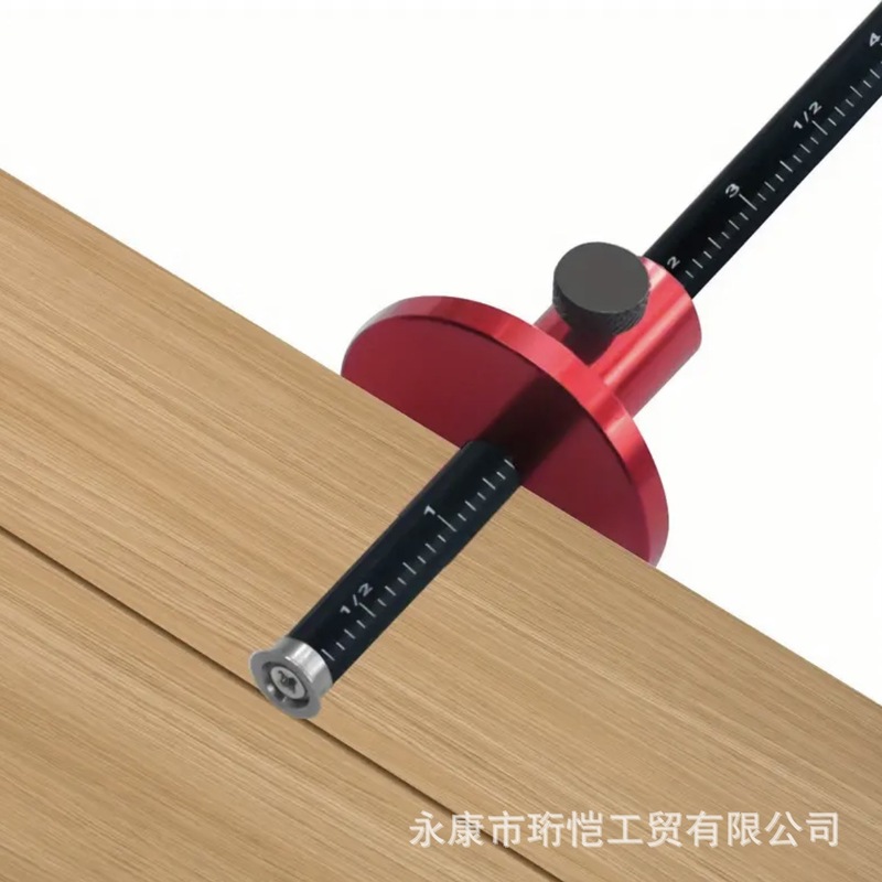 木工ヨーロピアンスタイルスコッターブレード式木工スコッター木製ダボスコッター測定ツール多機能位置決め定規|undefined