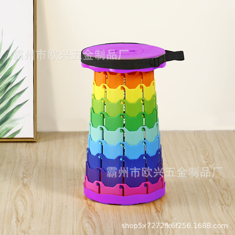 户外折叠凳轻巧便捷伸缩凳易携带户外野营小凳子支持跨境现货供应|undefined