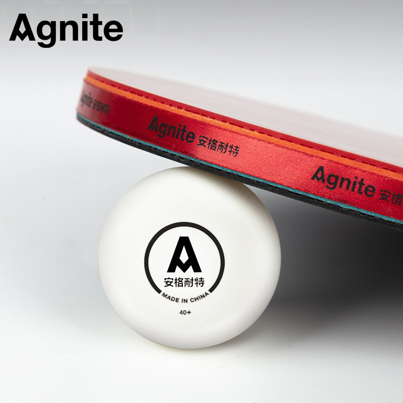 Angnet F2396W Table Tennis Balls, Pack of 10, Competition and Training Standard Balls, 40mm+ Three-Star Table Tennis Balls