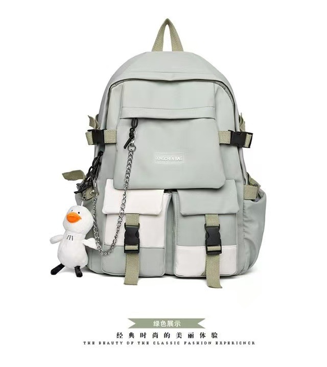 녹색 오리 펜던트