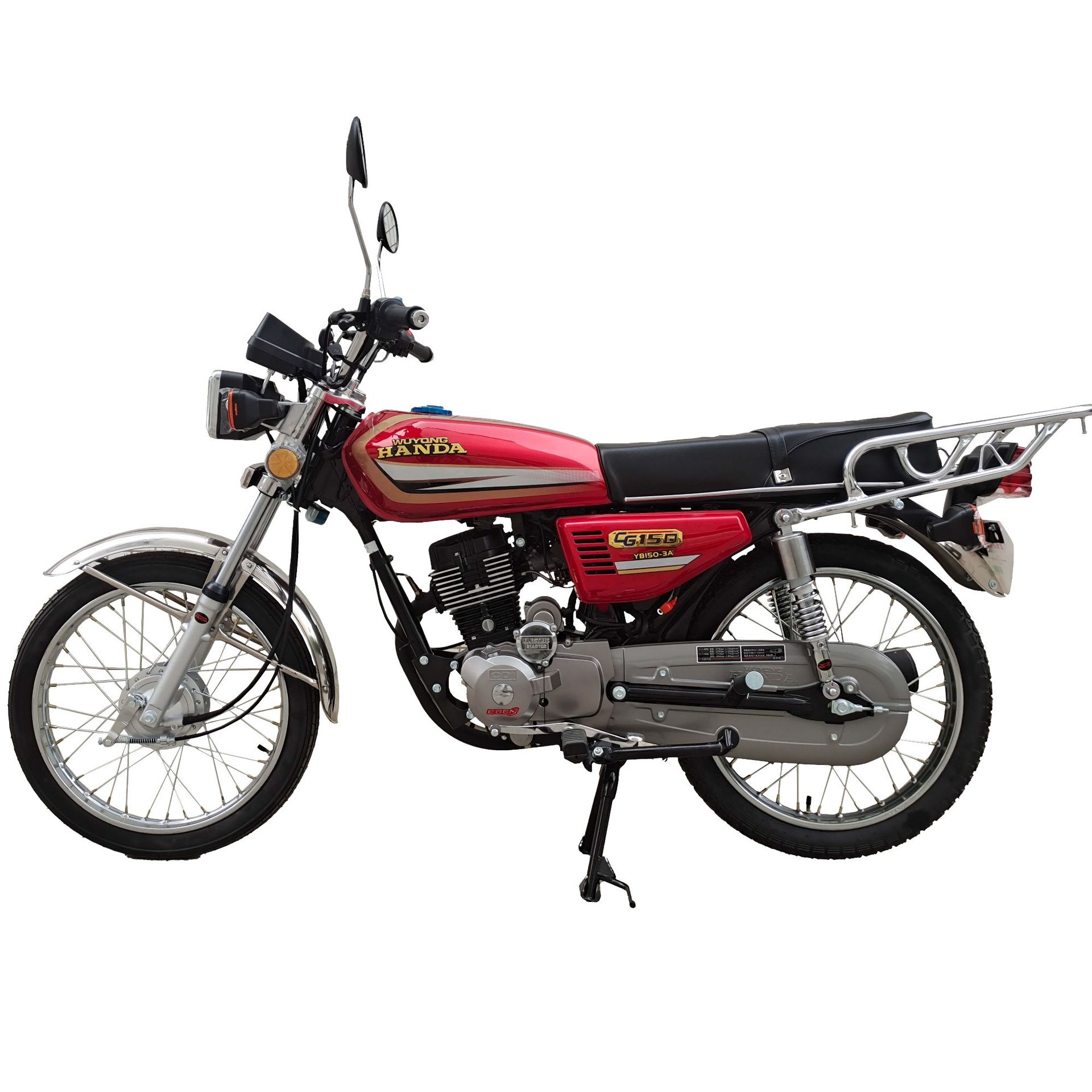 Motocicleta CG150, Nacional IV EFI, se puede matricular, a gasolina, estilo retro, vehículo nuevo, estilo retro CG125 transfronterizo.