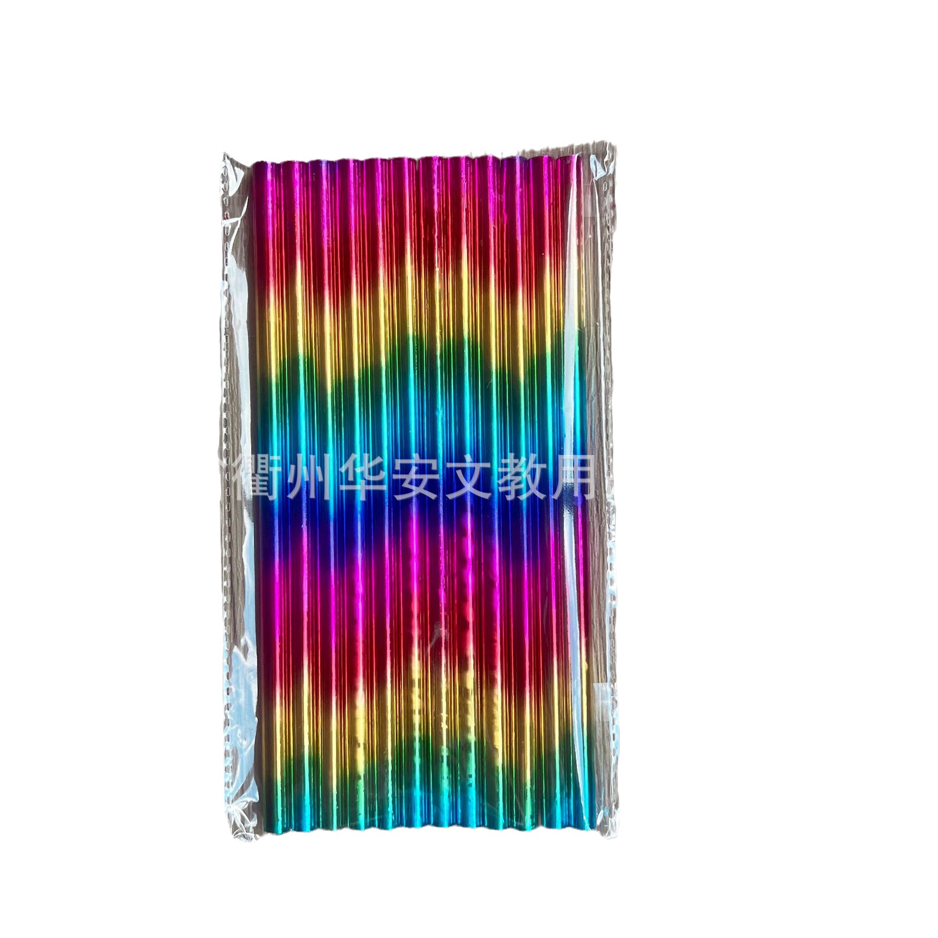 Venta directa de fábrica Arco Iris cuatro colores concéntricos color plomo divertido pintado a mano color lápiz pequeño libro rojo mismo estilo al por mayor