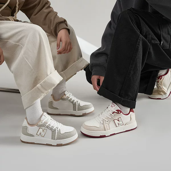 Wow! New Balance 2026 New Style Sneakers, Casual, Comfortable, Fashionable, Versatile, Skateboarding, Trendy, Unisex Dad Shoes