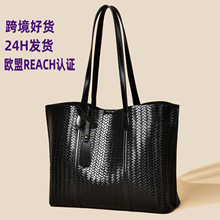跨境大容量托特包女tote bags通勤编织单肩包非洲热卖REACH认证