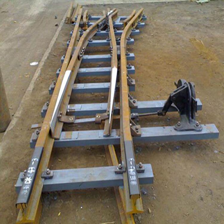 Switch de apertura única ZDK serie robusta y duradera ferrocarril doble apertura carbón transporte ferroviario accesorios de bifurcación depósito