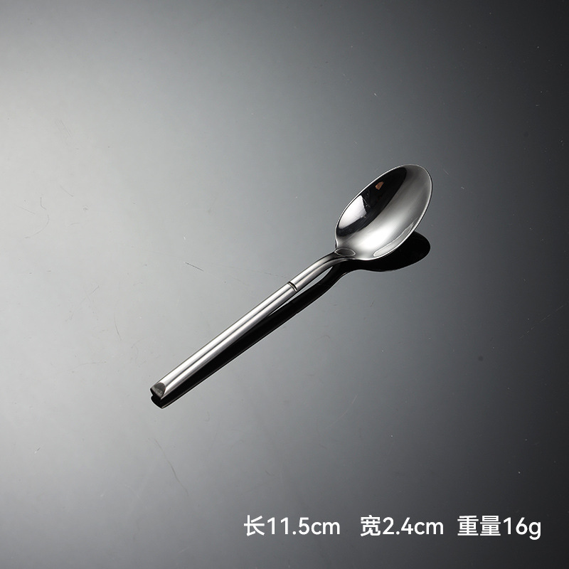 エーン304ステンレスナイフとフォークスプーン西食器多規格騎士鏡面研磨角柄会社プレゼント|undefined