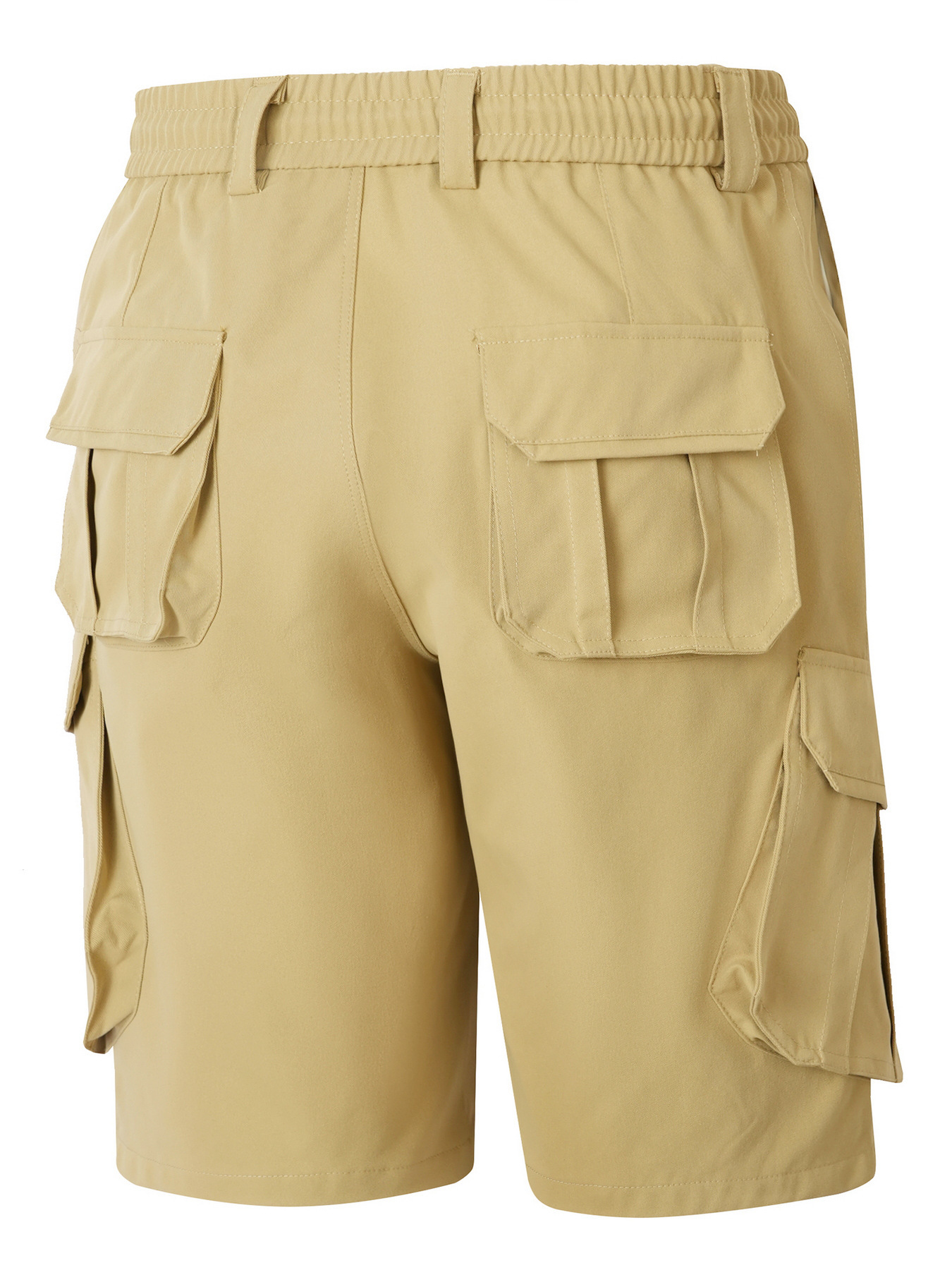 Men's Summer Cargo Shorts Thin Five Point Pants Multi Pocket Loose Casual Source_viptrois.com