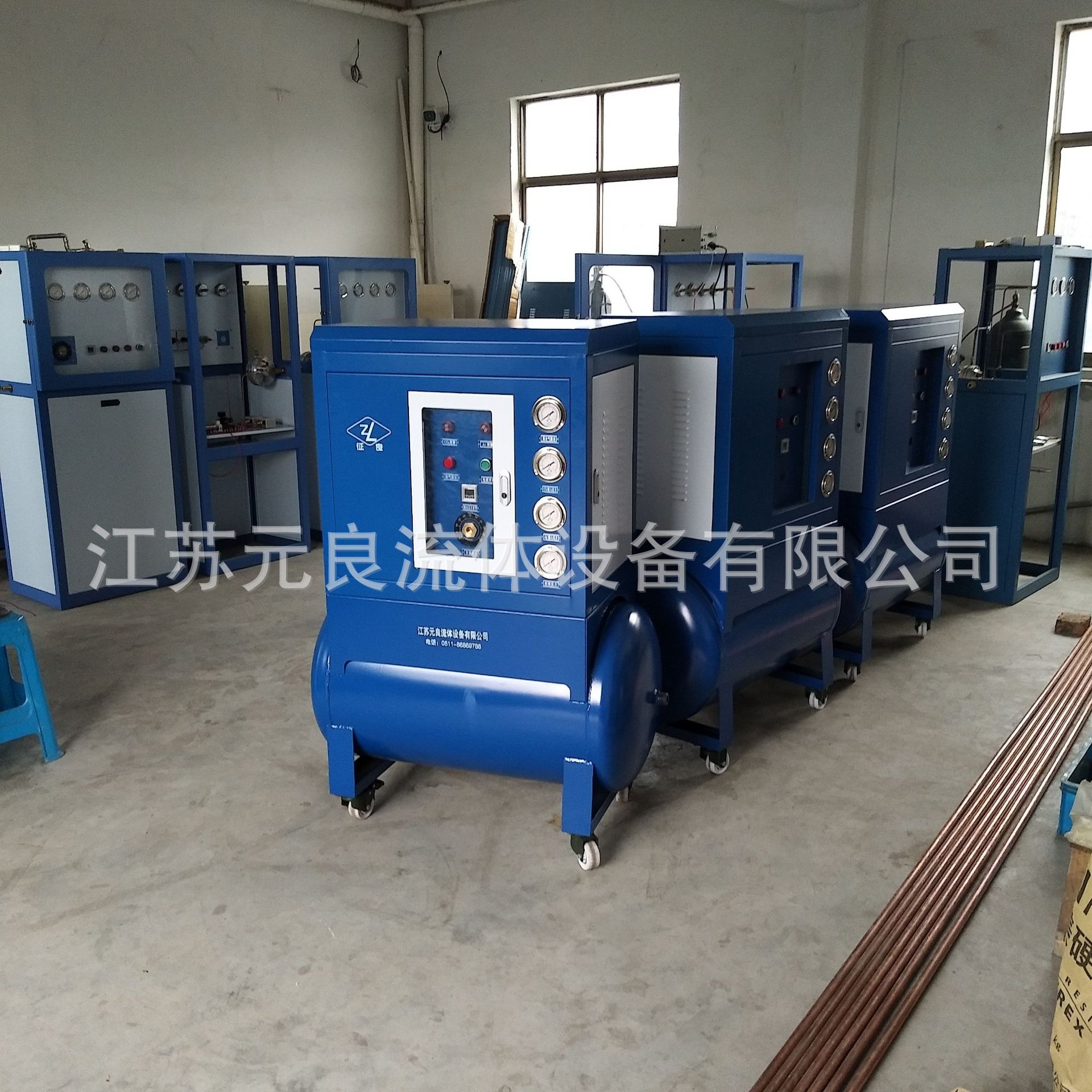 元良配比柜厂家卧式混合气体自动配比柜氩气二氧化碳混配柜精度高