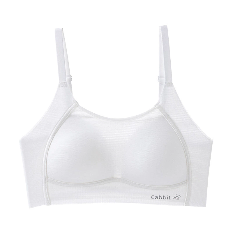 Wireless Youth Bra (Cabbit) Thin Vest Style, Lift Support, Ages 12–16, Sizes M–3XL