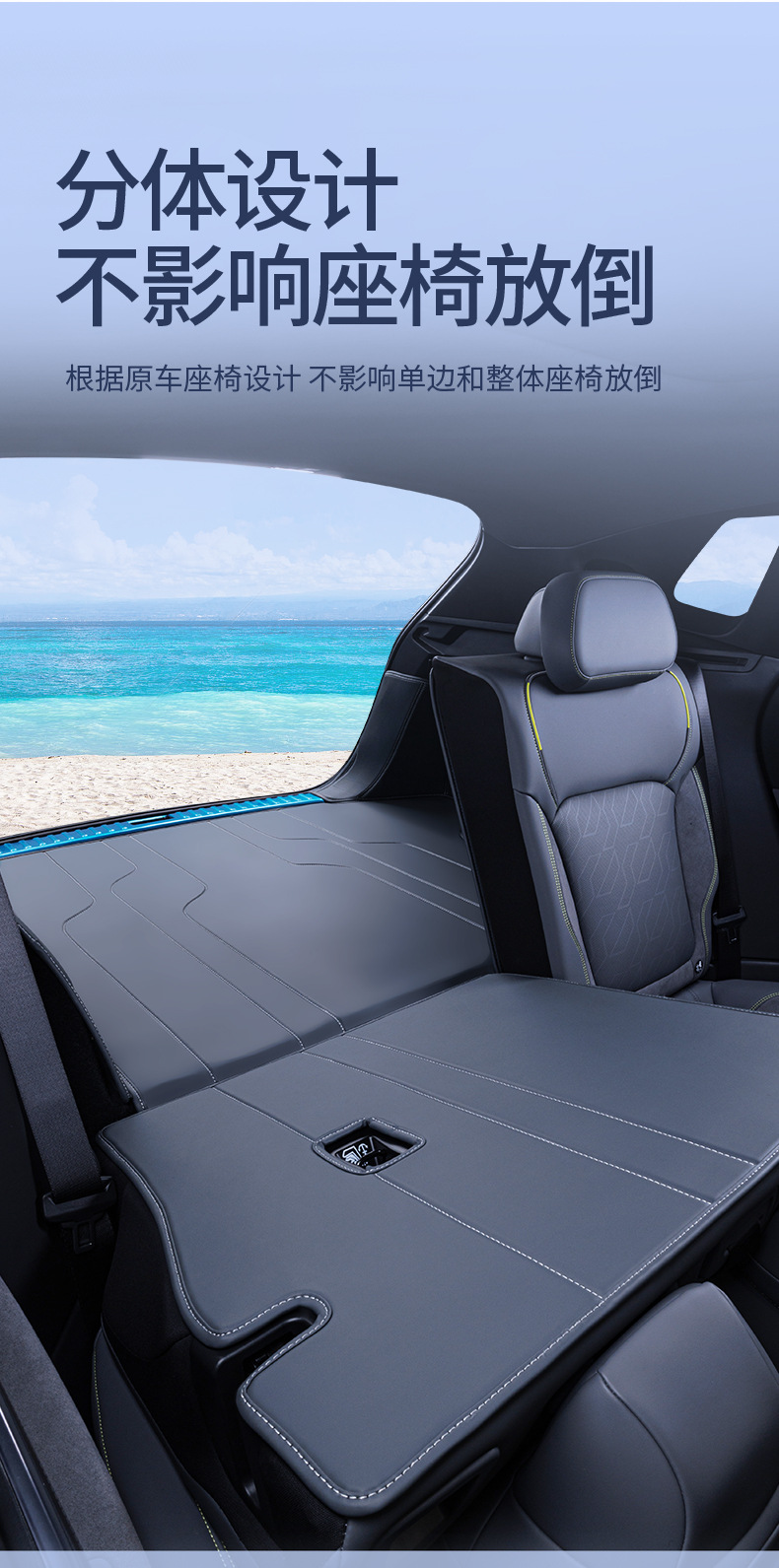 Suitable for Lynk & Co 08 Trunk Mat Fully Surrounded 25 Lynk & Co 08Emp Car Interior Supplies Trunk Mat