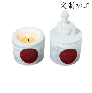 Manufacturer Customized Home Flower Arrangement Vase Decorative Ornaments Car Pendant Ins Fresh Flower Diffuser Gypsum