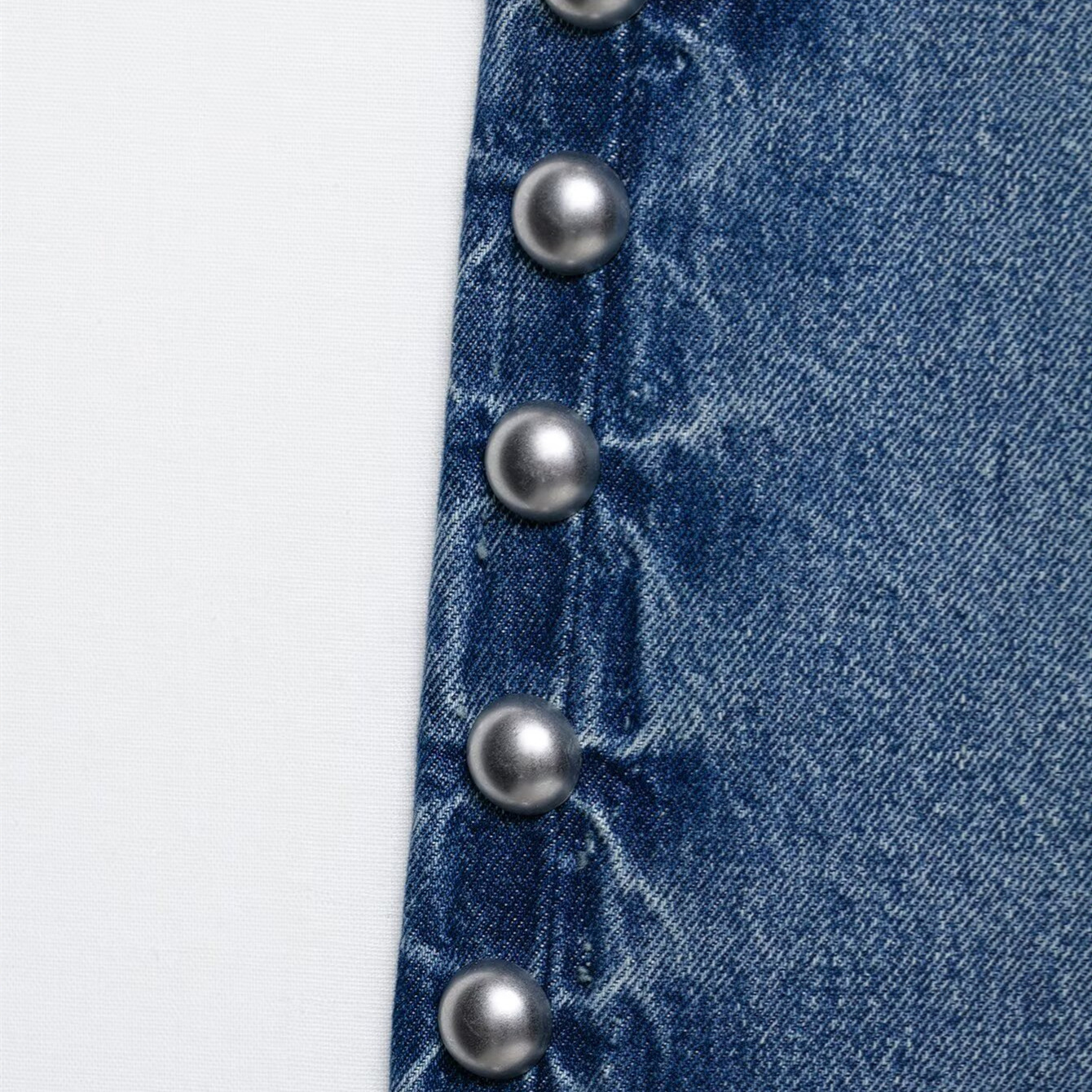 Women's Clothing Casual High-Waisted Straight Leg Jeans For Women Summer Metal Rivet Embellished For Formal & Casual For Women_ecoleips.com