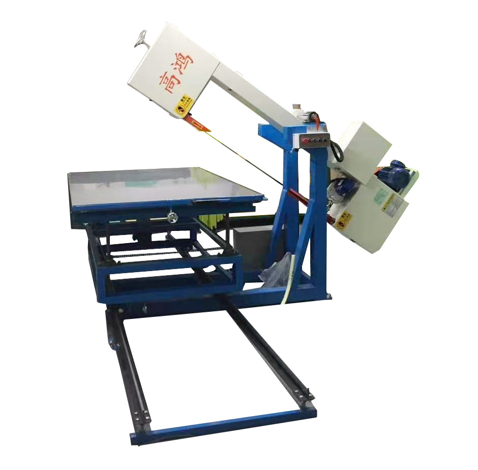 全年供应优质泡绵切割机 边角料切割10-90度升降型角度切割机