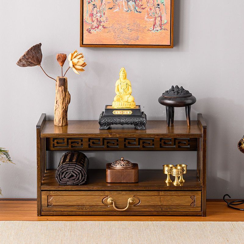 Altar Cabinet for Home Use, Offering Table for Buddha, Elevated Pedestal for Bodhisattva, Offering Table, Shrine, God of Wealth Altar, Incense Stand
