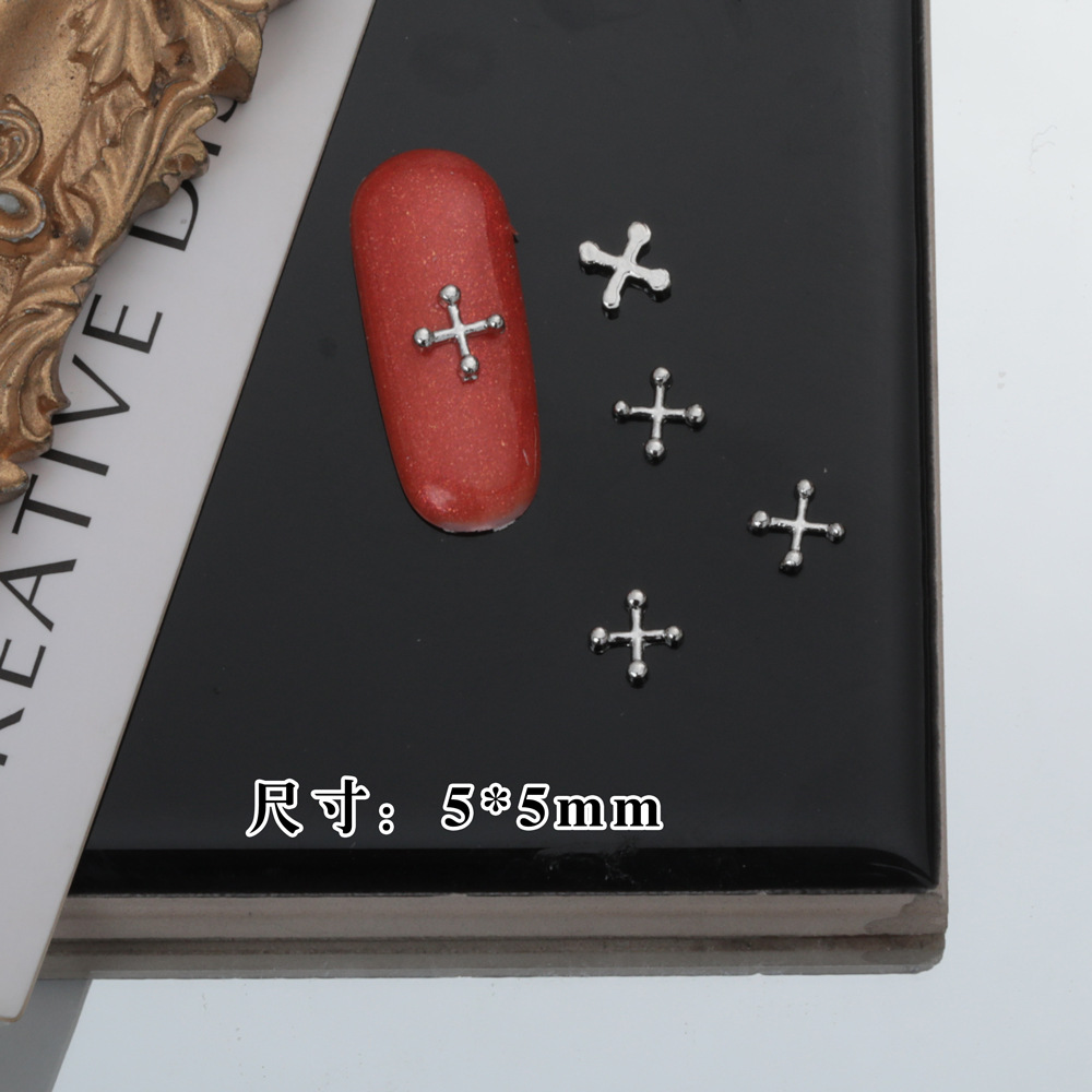 S-707-White K 작은 십자가