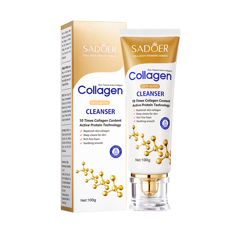 完全英語コラーゲンスキンケア製品セット SADOER 洗浄、保湿、保湿 6 点セット 越境貿易卸売|undefined