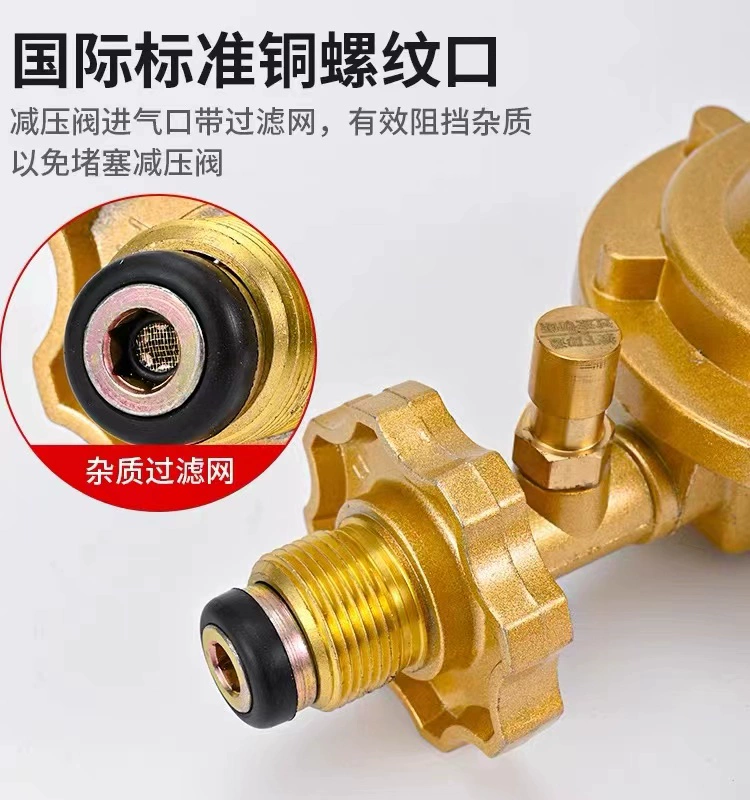 Dongjie Home новый национальный стандарт 0.6 клапан, защищенный от утечки газа, самоблокирующий клапан низкого давления сжиженного газа взрывозащищенный редукционный клапан