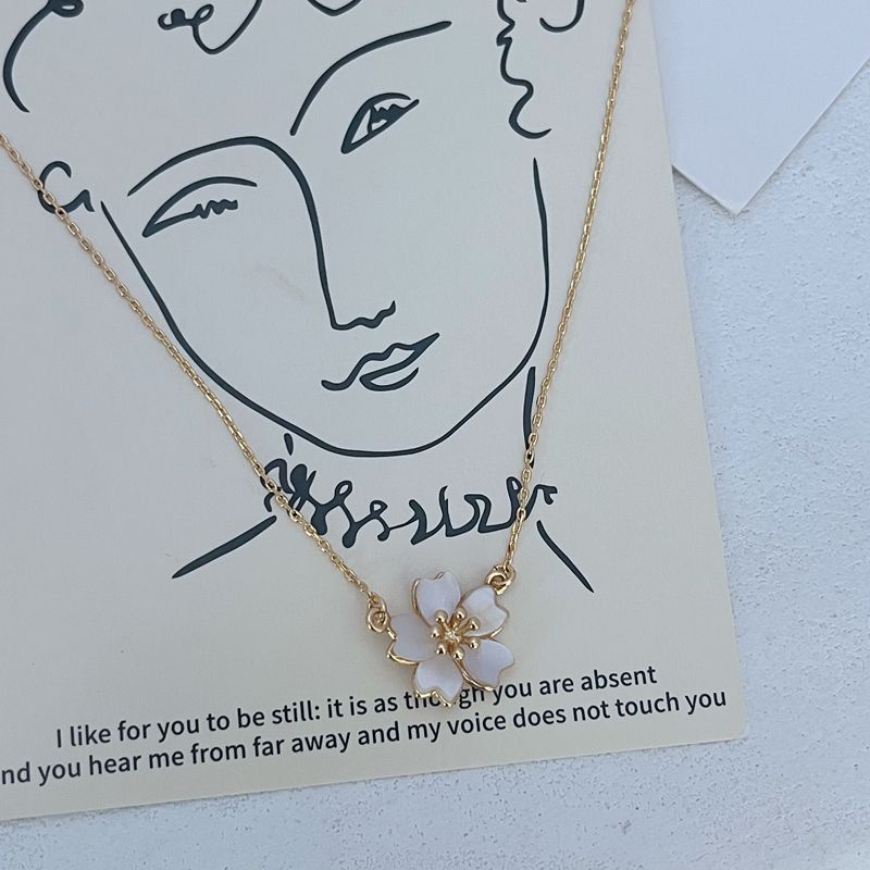 Small design fashionable cute fresh stone inlay