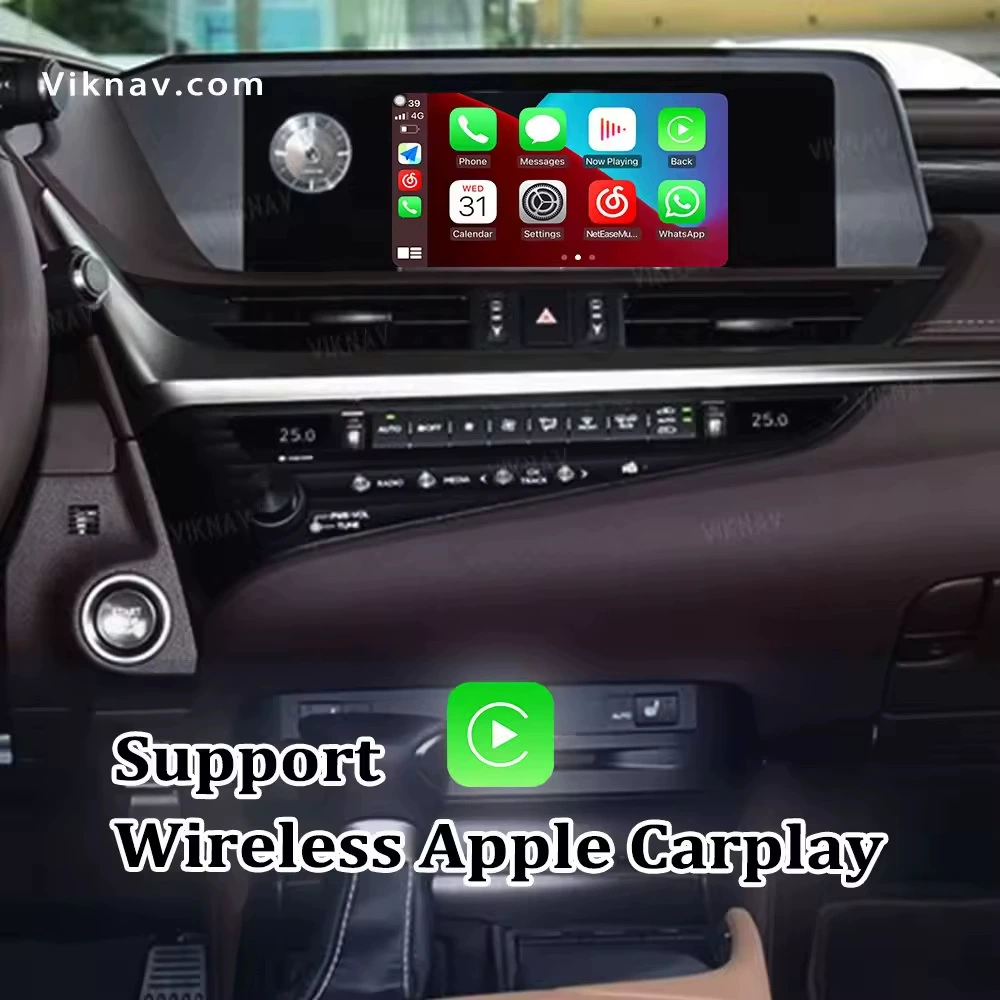 Система Linux подходит для блока CarPlay Android Auto Lexus ES 2018–2020