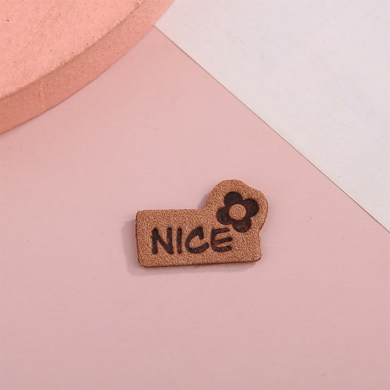 다크 브라운 꽃 1.5*2.3cm (단색/200/팩 여러 주문)