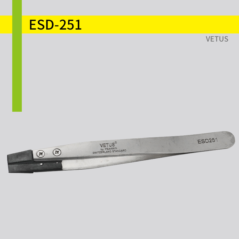 VETUS pinzas cabeza intercambiable ESD antiestático pinzas cabeza intercambiable pinzas antiestáticas pinzas cabeza de plástico electrónica de fábrica